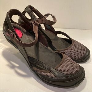 Teva Northwater Sport Mary Jane Mesh Sz 8 Flats Outdoor Shoes Brown 1005490